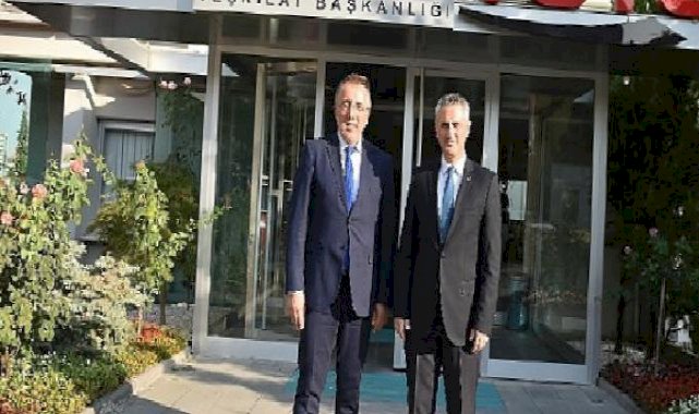 Nevşehir Belediye Başkanı Savran, Spor Toto Teşkilatı Başkanı Dr. Mehmet Ata Öztürk'ü ziyaret etti