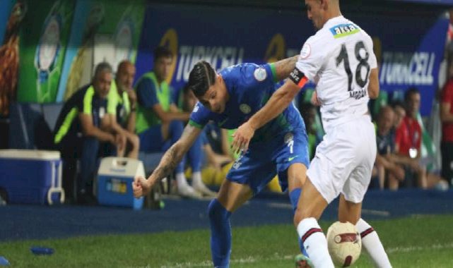 Rizespor, Fatih Karagümrük'ü mağlup etti