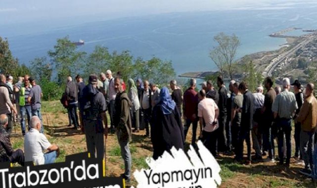 Trabzon'da deniz manzaralı mezarlık için kavga ettiler! Bir kişi fenalaştı...