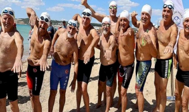 Yüzmenin "ihtiyar delikanlıları" her yaşta sporu öneriyor