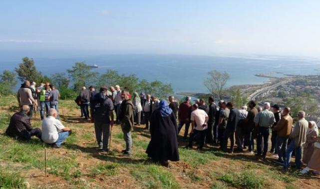 Trabzon'da deniz manzaralı mezarlık için kavga ettiler! Bir kişi fenalaştı...