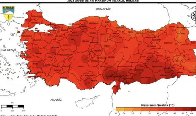 Türkiye son 53 yılın en sıcak ikinci ağustosunu yaşadı