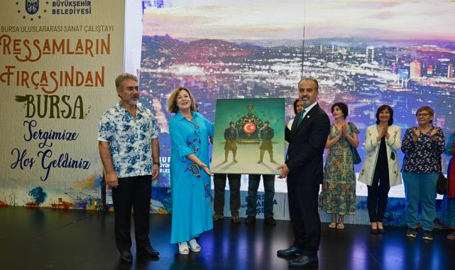 Uluslararası ressamların fırçasından Bursa