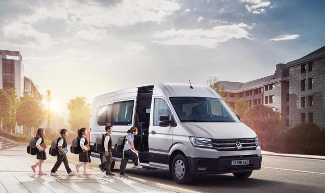 Volkswagen Crafter Servis ve Okul yollarda