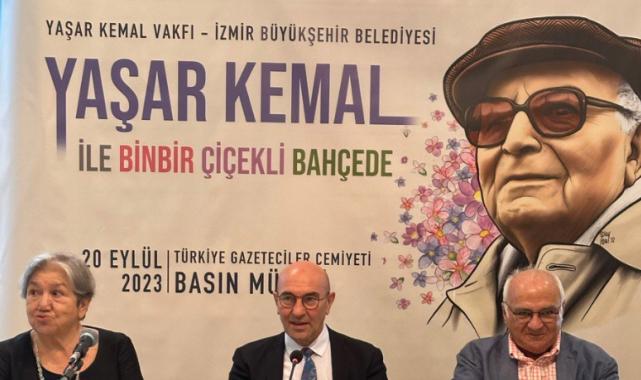 Yaşar Kemal ile Binbir Çiçekli Bahçede” yayımlandı