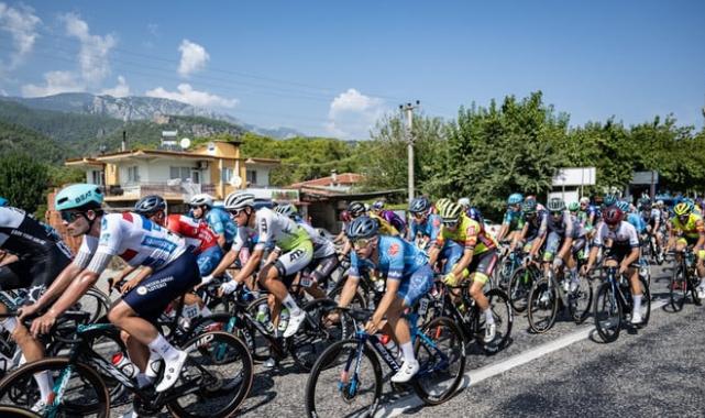 58. Cumhurbaşkanlığı Türkiye Bisiklet Turu'nun Kemer-Kalkan etabı tamamlandı