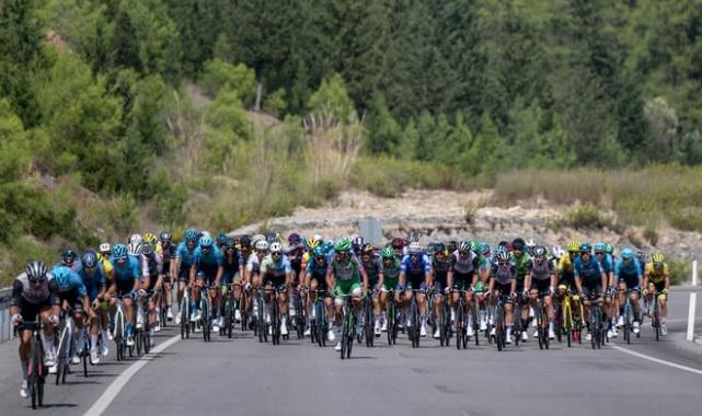 58. Cumhurbaşkanlığı Türkiye Bisiklet Turu'nun Kemer-Kalkan etabı tamamlandı