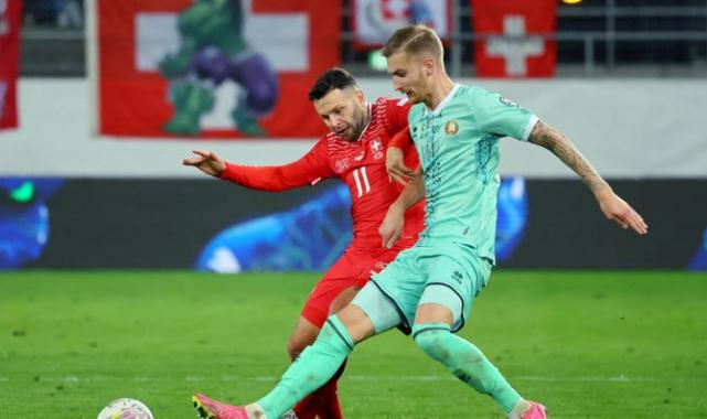 6 golün atıldığı mücadelede İsviçre, Belarus'la berabere kaldı