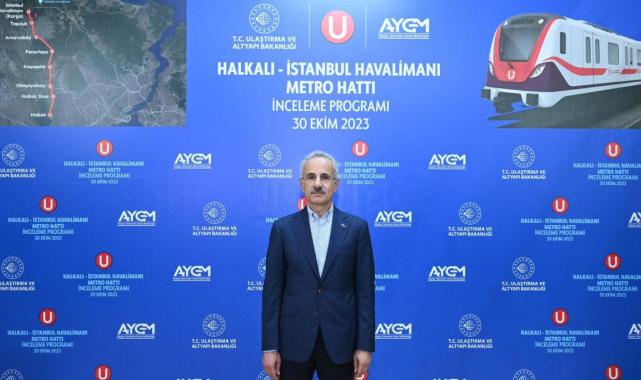 Abdulkadir Uraloğlu açıkladı! Halkalı-İstanbul Havalimanı metrosunun açılış tarihi belli oldu