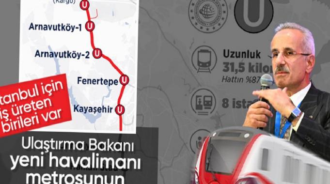 Abdulkadir Uraloğlu açıkladı! Halkalı-İstanbul Havalimanı metrosunun açılış tarihi belli oldu