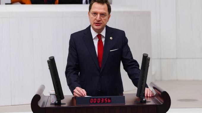 AK Parti Milletvekili Halit Yerebakan&#039;ın Meclis&#039;teki Gazze konuşması