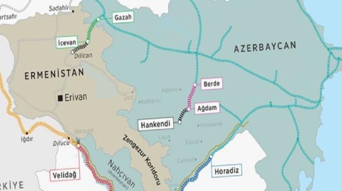 Azerbaycan&#039;ın Zengezur Koridoru çağrısı: Ermenistan güvenlik garantisi vermeli