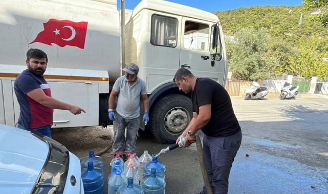 Bodrum’da kuraklık! Bazı mahallelerde 10 gündür su akmıyor