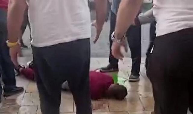 Denizli'de eski eşini bıçaklayan saldırgan mahalleliden dayak yedi