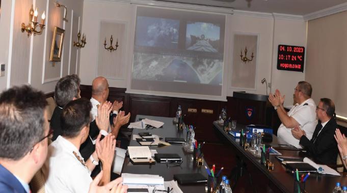 Dünyada ilk defa İnsansız Deniz Aracı ve  Müşterek Operasyon !