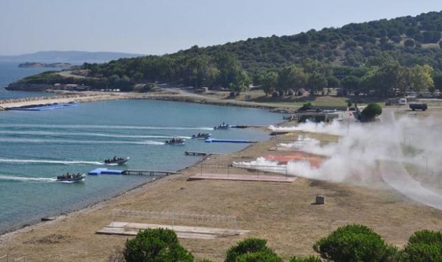 Ege'de yapılan Müşterek Bot Eğitimi'nden nefes kesen kareler