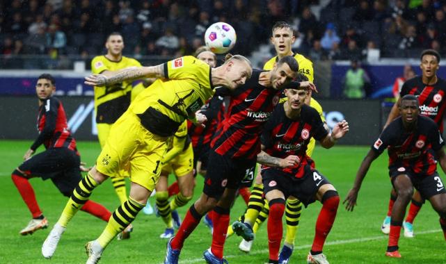 Eintracht Frankfurt - Borussia Dortmund maçında kazanan yok!