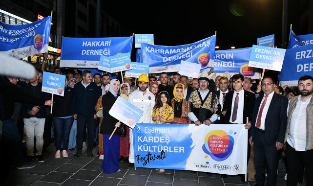 Esenyurt'ta 2. Kardeş Kültür Festivali başladı