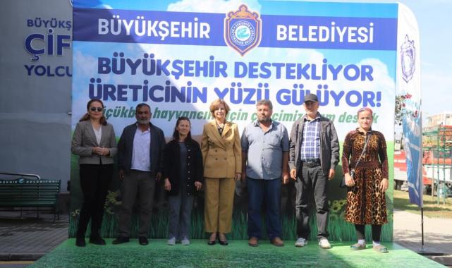 Eskişehir Büyükşehir Belediyesi’nin küçük çiftçiye yönelik desteği sürüyor