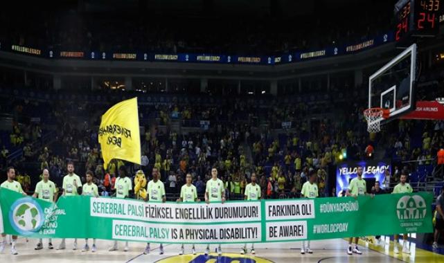 Fenerbahçe Beko ve Türkiye Spastik Çocuklar Vakfı serebral palsi'ye dikkat çekti