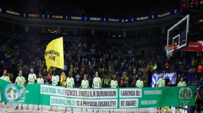 Fenerbahçe Beko ve Türkiye Spastik Çocuklar Vakfı serebral palsi&#039;ye dikkat çekti