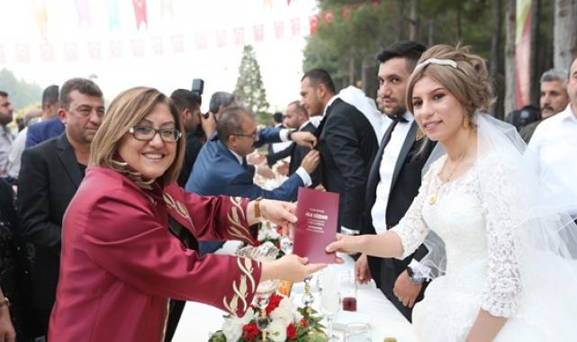 Gaziantep'ten toplu nikah şöleni