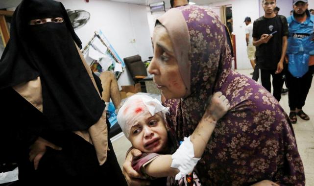 Gazze gece boyunca bombalandı