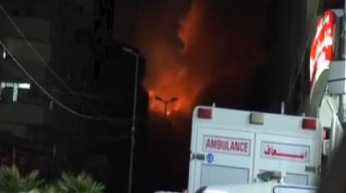 İsrail&#039;den bir hastaneye daha saldırı girişimi: Al-Quds Hastanesi yakını vuruldu