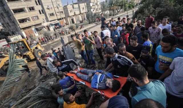 İsrail'in Gazze'ye saldırılarında 2 bin 750 Filistinli hayatını kaybetti