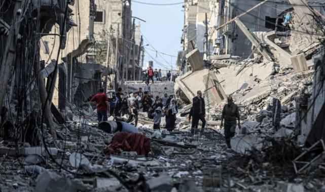 İsrail'in Gazze'ye yönelik saldırılarında 11'inci gün bilançosu! Çok sayıda yapı zarar gördü