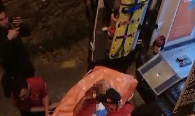 Kağıthane'de kaza yapan şahıs, korkup zorla girdiği evdeki kişileri bıçakla tehdit etti