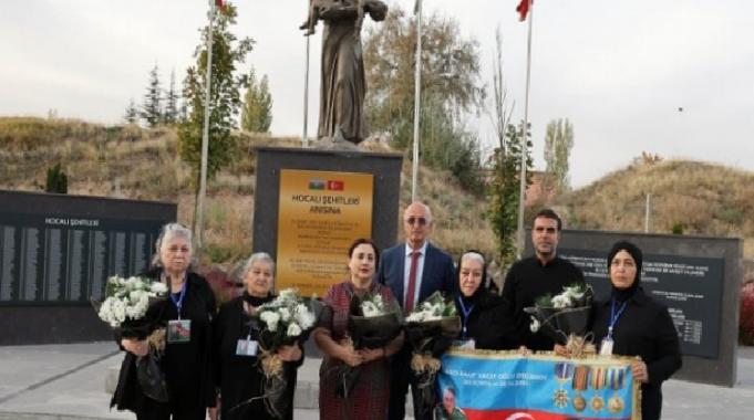 Karabağlı şehit annelerinden Kayseri Talas'a çıkarma