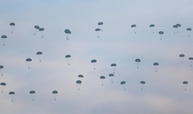 Kayseri'de Erciyes-2023 Tatbikatı: Hava indirme operasyonu yapıldı