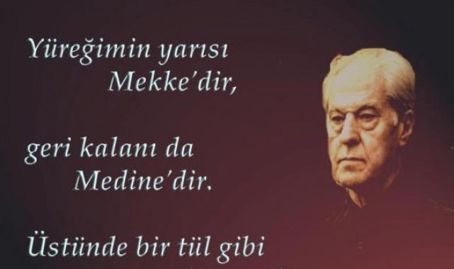 Kudüs Şairi Nuri Pakdil vefatının senei devriyesinde anılıyor