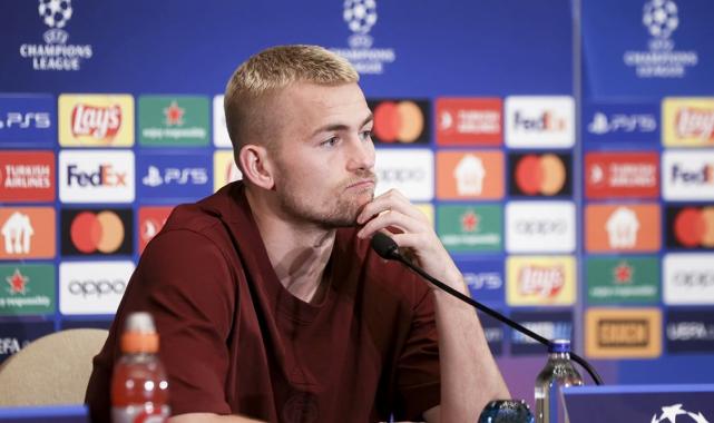 Matthijs de Ligt: Galatasaray'a karşı mücadele etmek her zaman zordur