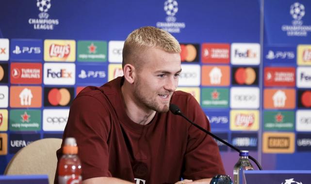 Matthijs de Ligt: Galatasaray'a karşı mücadele etmek her zaman zordur