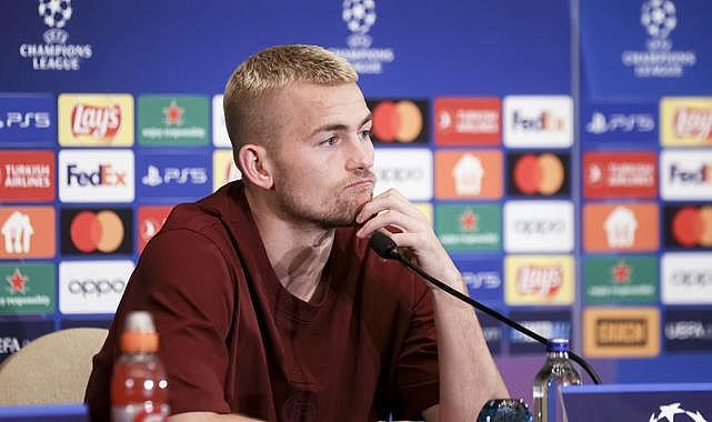 Matthijs de Ligt: Galatasaray'a karşı mücadele etmek her zaman zordur
