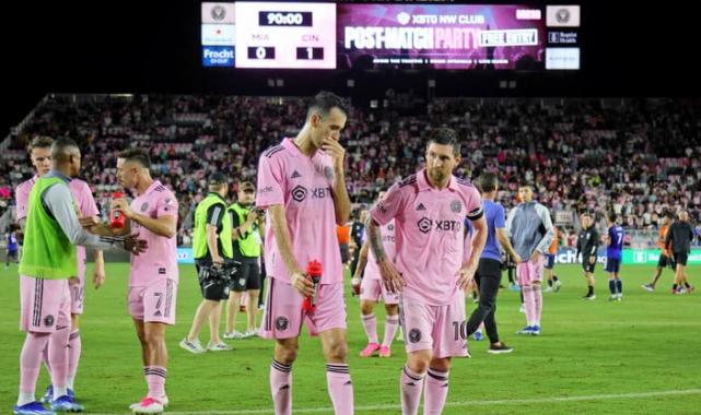 Messi'nin takımı Inter Miami, MLS play-off'larına katılamadı