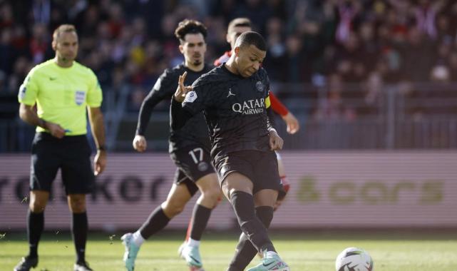 PSG, Brest deplasmanında zor olsa da kazandı