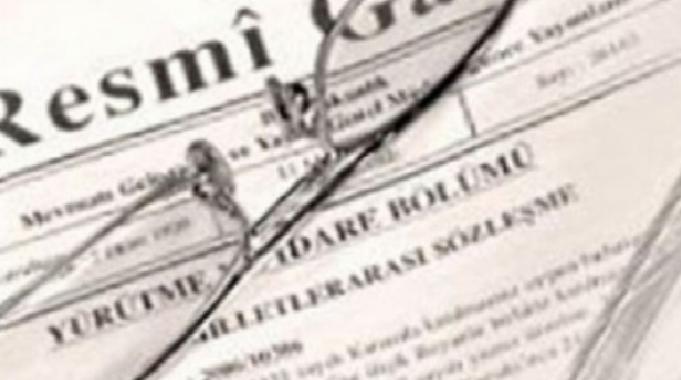 Resmi Gazete başlıkları