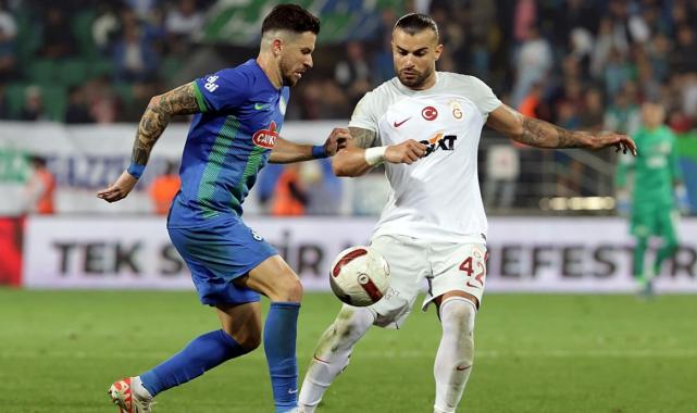 Rizespor'dan Galatasaray maçı sonrası tepki: Gencecik çocukların emeklerine yazık