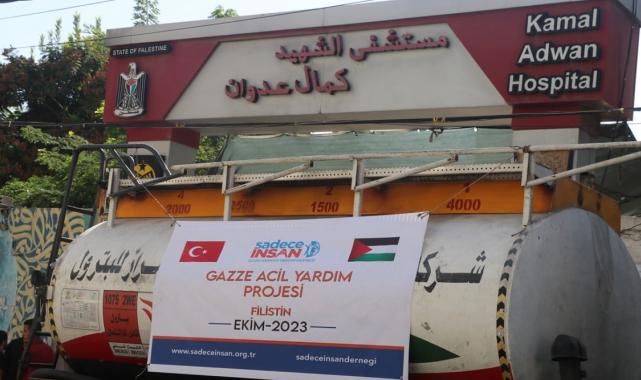 Sadece İnsan Derneği'nden Gazze’ye gıda ve yakıt yardımı