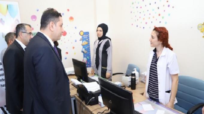Şanlıurfa İl Sağlık Müdürü Solmaz, Hilvan’da sağlık tesislerini ziyaret etti