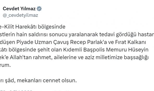 Siyasilerden şehit asker ve polis için taziye mesajı