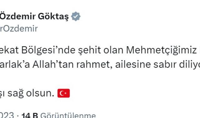 Siyasilerden şehit asker ve polis için taziye mesajı