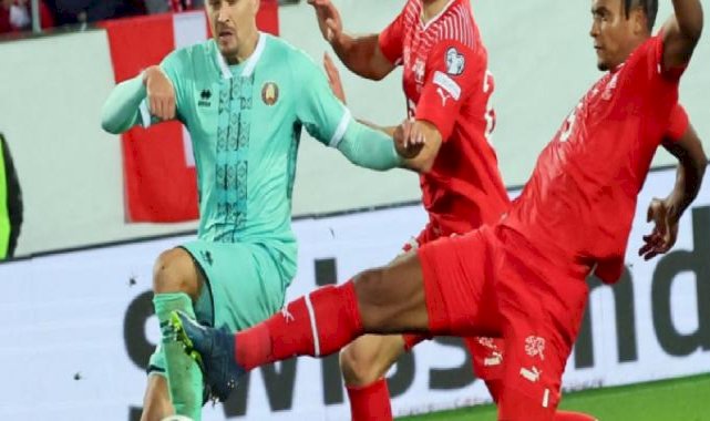 6 golün atıldığı mücadelede İsviçre, Belarus'la berabere kaldı
