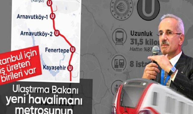 Abdulkadir Uraloğlu açıkladı! Halkalı-İstanbul Havalimanı metrosunun açılış tarihi belli oldu
