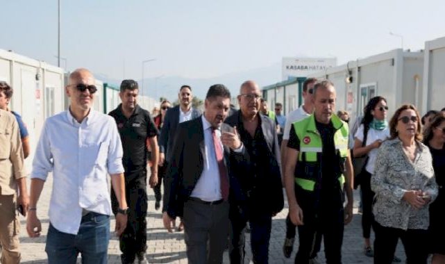 Afet bölgesi için örnek dayanışma