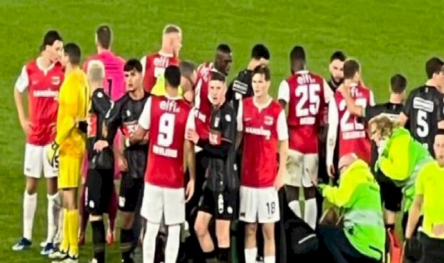 AZ Alkmr -NEC Nijmegen maçında Bas Dost kalp krizi geçirdi!