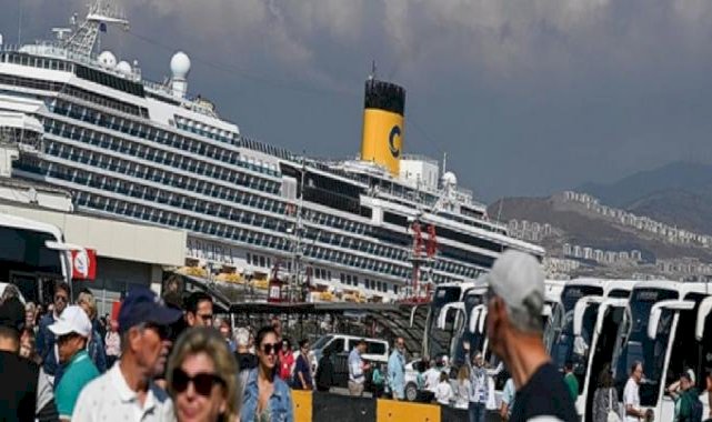 Bir yılda yüzde 54'lük artış! Kruvaziyer yolcu sayısı 1 milyonu aştı